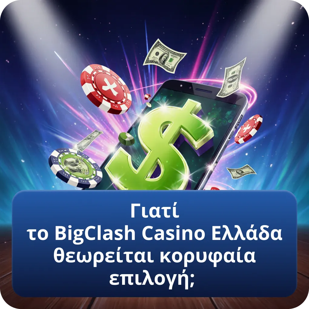 Γιατί το BigClash Casino Ελλάδα θεωρείται κορυφαία επιλογή